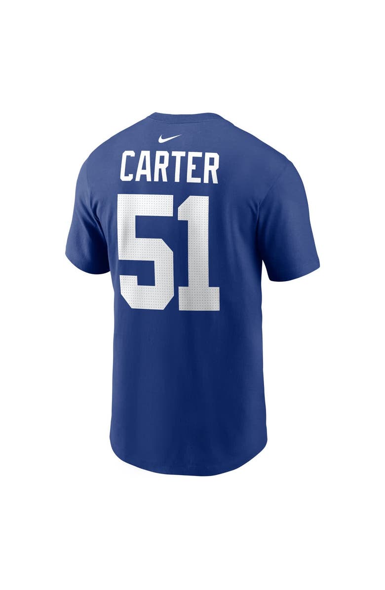 Nike Men's Nike Abdul Carter Royal New York Giants Name & Number T-Shirt, Alternate, color, Royal