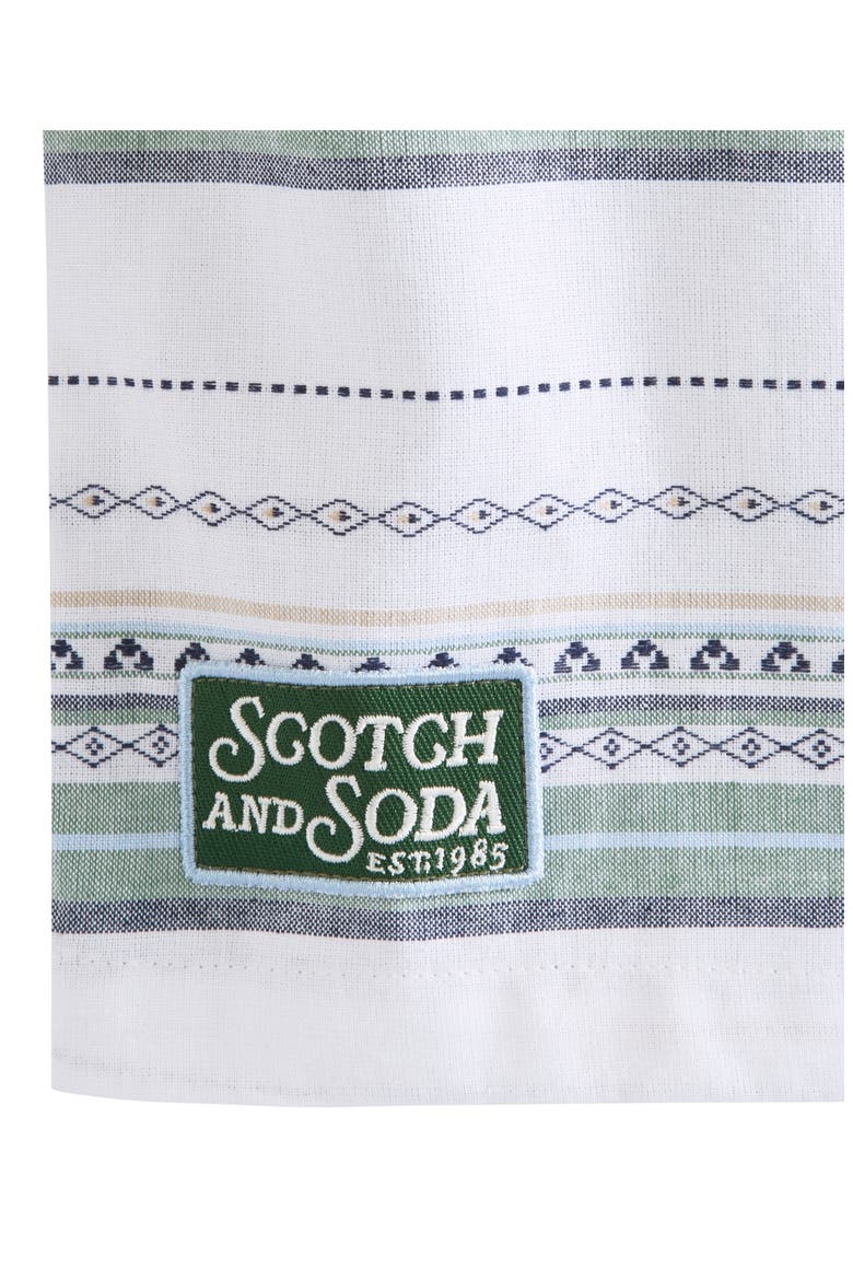 Kids' Dobby Camp Shirt, Alternate, color, WHITE TRADITIONAL