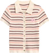 Freshman Kids' Embroidered Short Sleeve Polo Sweater