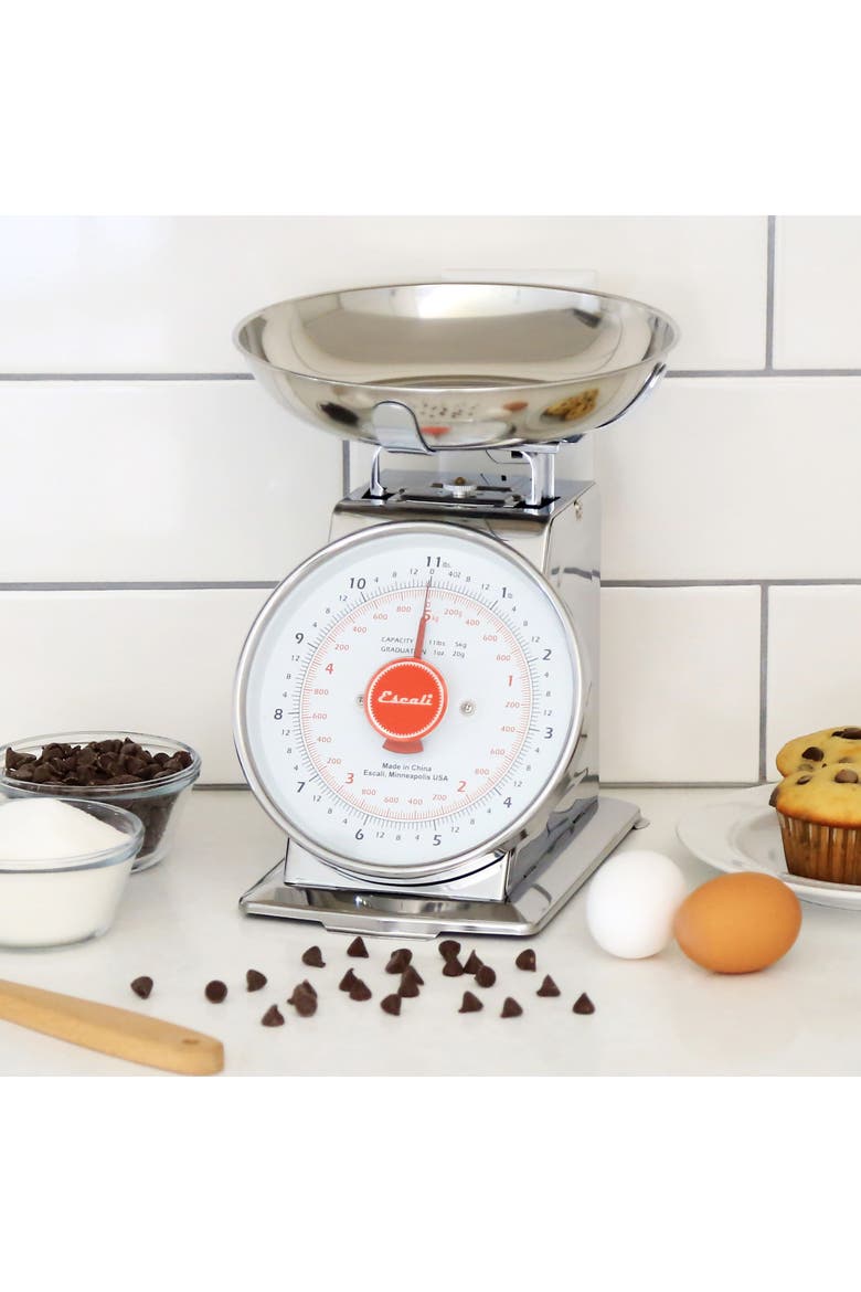 Mercado Dial Scale with Bowl, Alternate, color, Grey