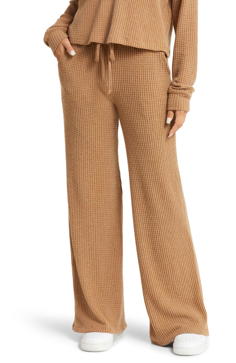 Beyond Yoga Free Style Waffle Knit Pants, Main, color,