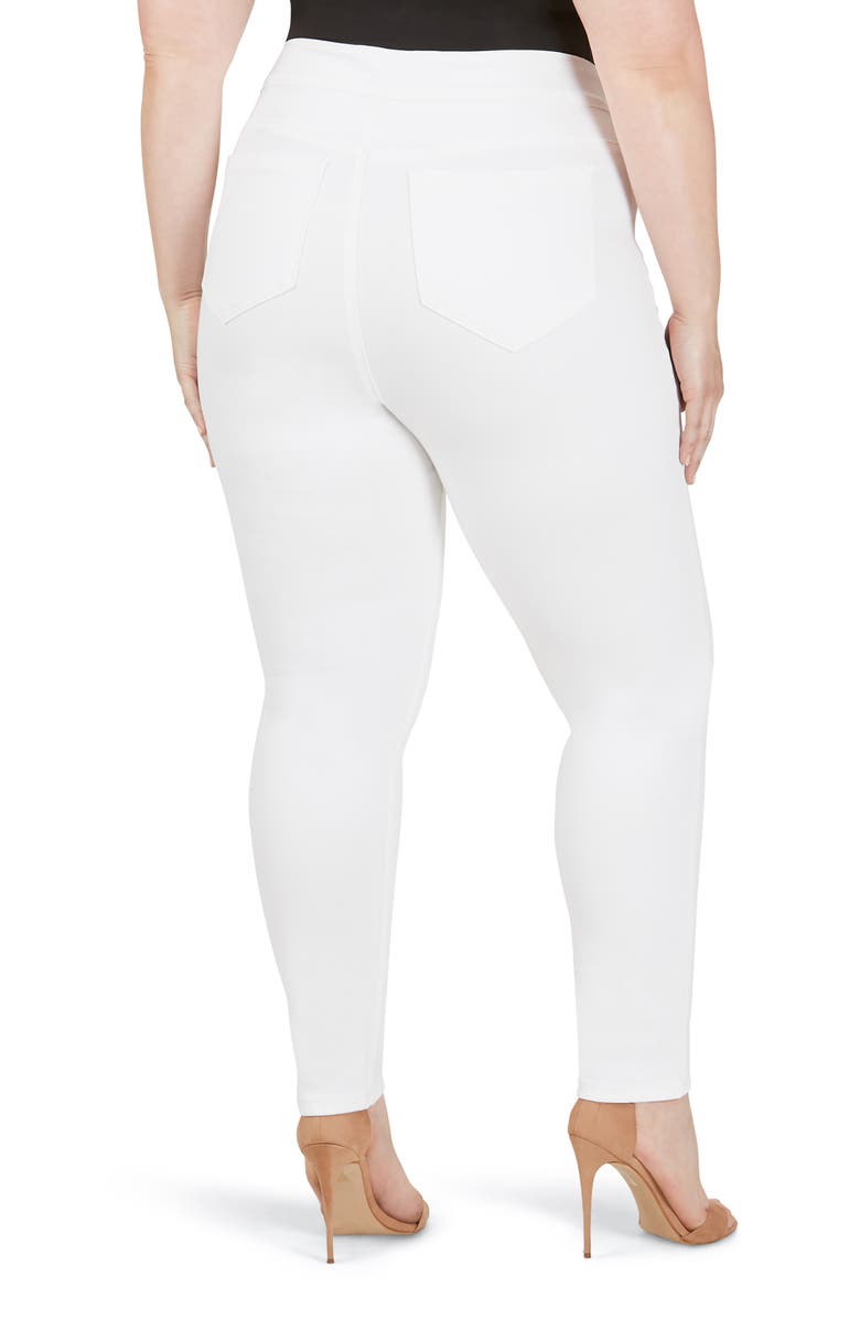 Foxcroft Uptown Stretch Pull-On Jeans, Alternate, color,