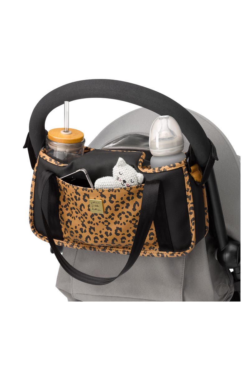 Wander Stroller Caddy, Alternate, color, LEOPARD