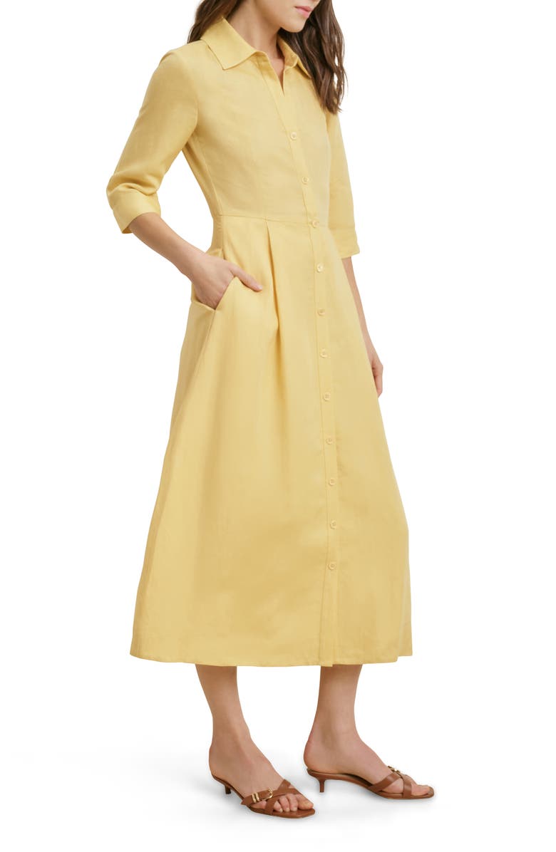 Favorite Daughter The Becky Shirtdress, Alternate, color, Golden