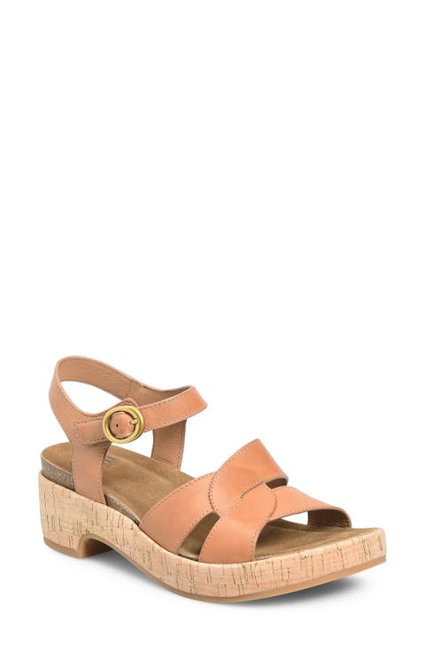 Capri Ankle Strap Platform Sandal (Women)