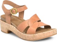 Söfft Capri Ankle Strap Platform Sandal