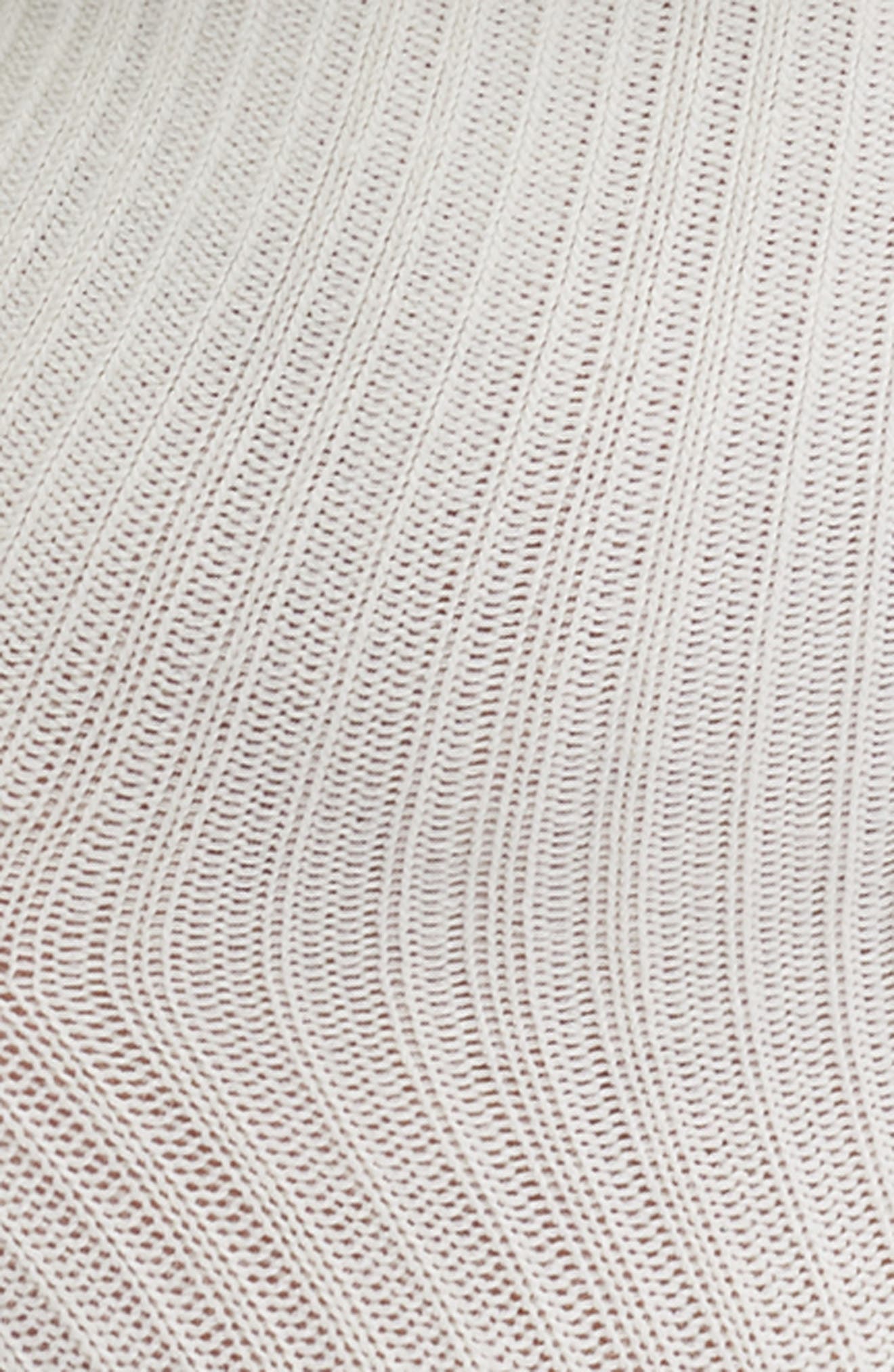 Frilly Sheer Cotton Socks - image 2