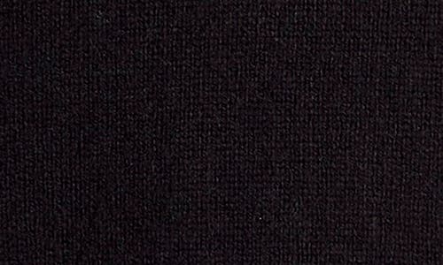 Vince Wool & Cashmere Mock Neck Tunic Sweater In Black