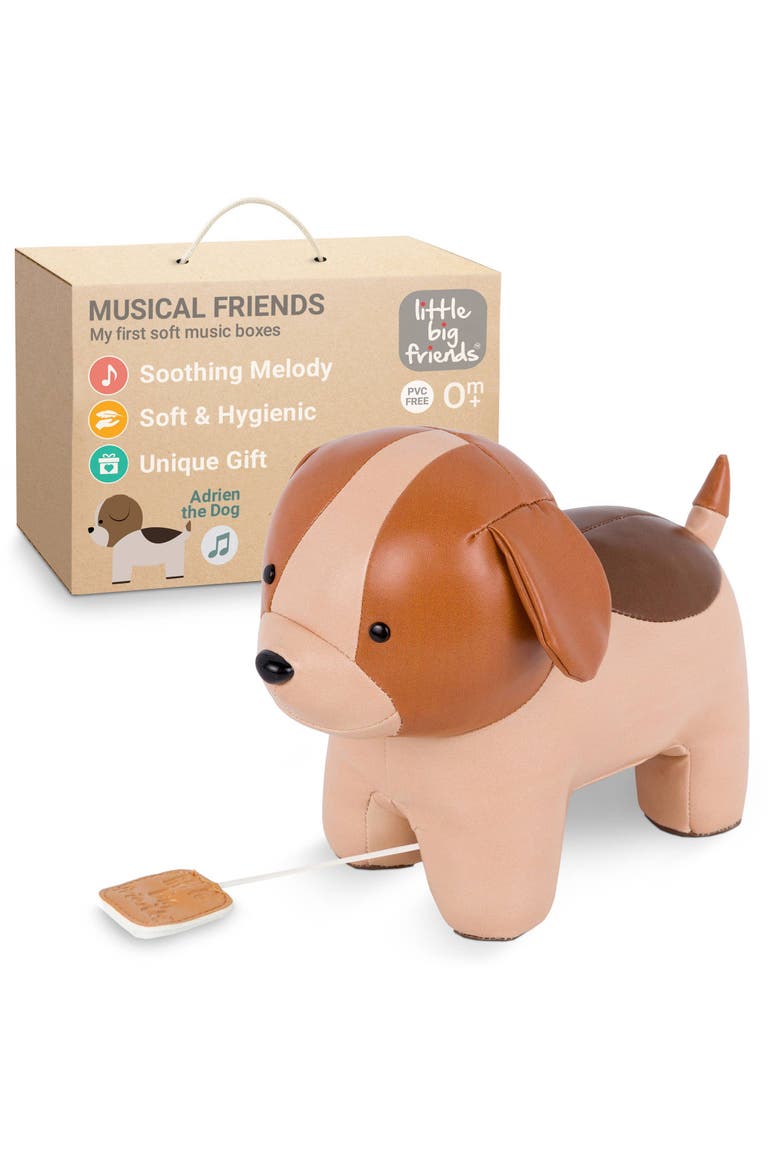 Musical Animals - Dog, Plush Baby Music Box, Nursery Toy, Alternate, color, Multicolor