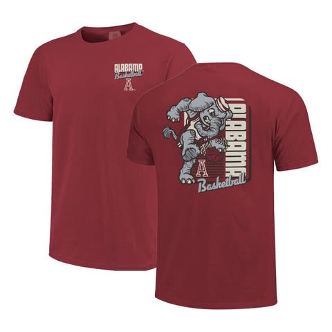 Men's Crimson Alabama Crimson Tide Comfort Colors Mascot Dunk T-Shirt