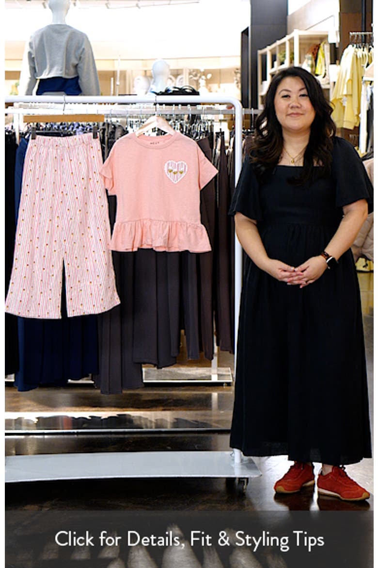 Kids' Peplum T-Shirt & Wide Leg Pants Set video