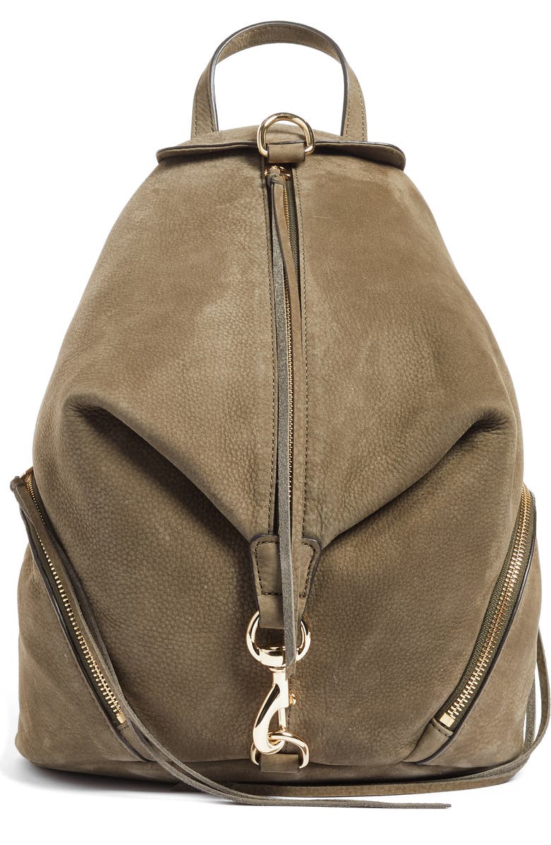 Rebecca Minkoff Julian Nubuck Backpack, Main, color,