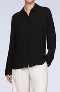 BCBGMAXAZRIA Ellen Oversize Button-Up Shirt