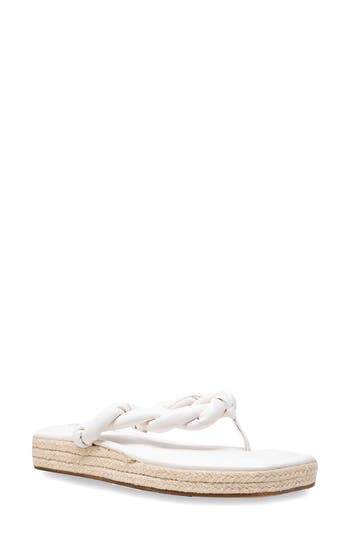 Chase & Chloe Chase And Chloe Twist Strap Espadrille Sandal