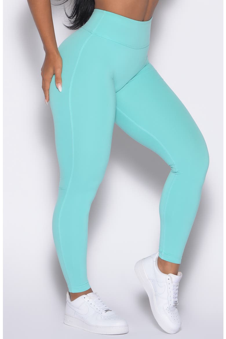Bombshell Bunny Leggings, Alternate, color, Aquatic Awe