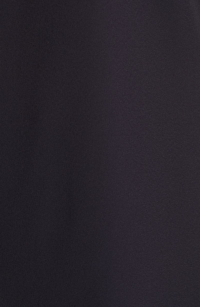 Mizzen+Main Leeward Trim Fit Short Sleeve Button-Up Shirt, Alternate, color, Black Solid