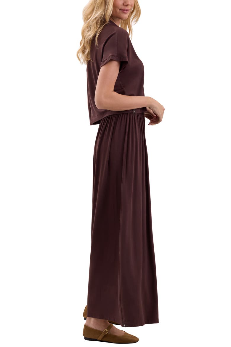 Soft Jersey Pajamas, Alternate, color, UMBER