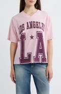 Vinyl Icons LA Graphic Football T-Shirt
