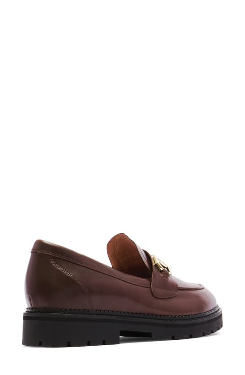 Frankie4 Saint Platform Bit Loafer In Brown
