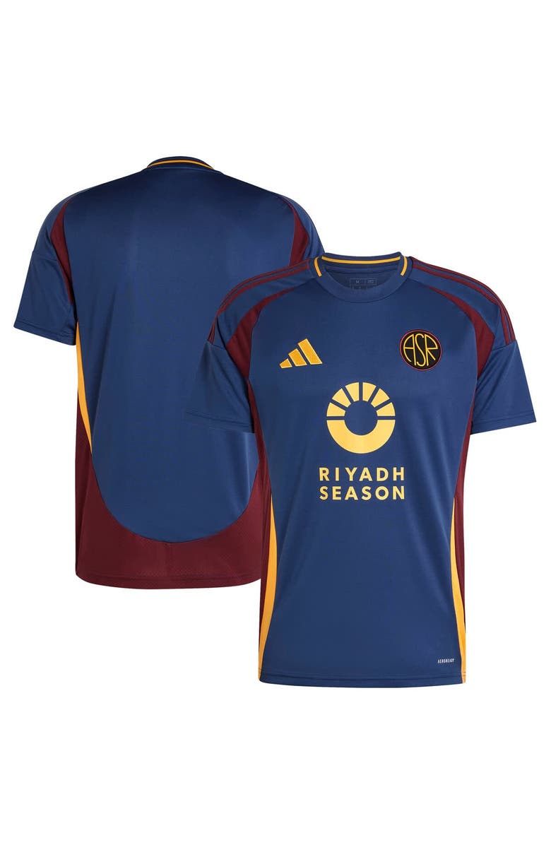 adidas Men's adidas Navy AS Roma 2024/25 Third Replica Jersey, Main, color,
