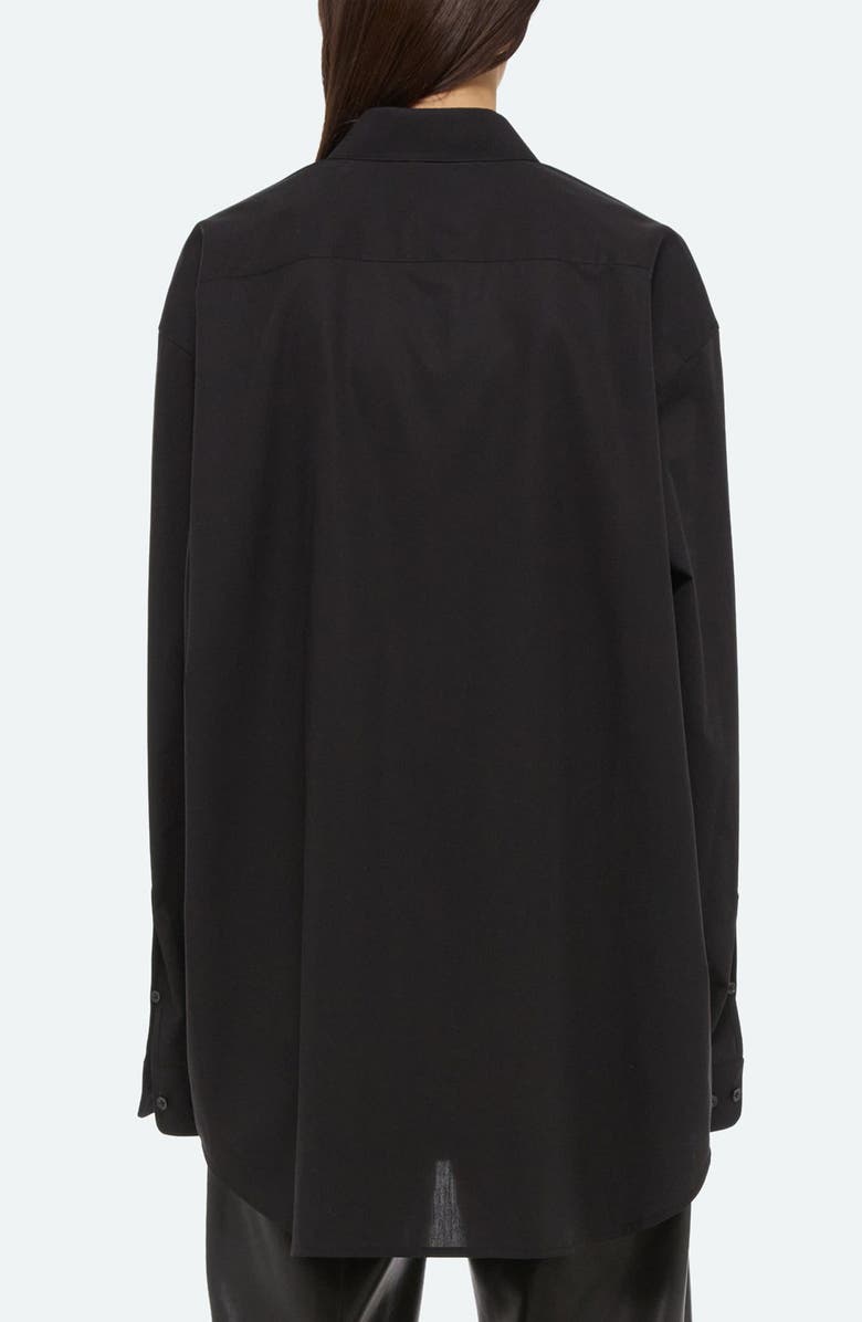 Helmut Lang Oversize Poplin Button-Up Shirt, Alternate, color,