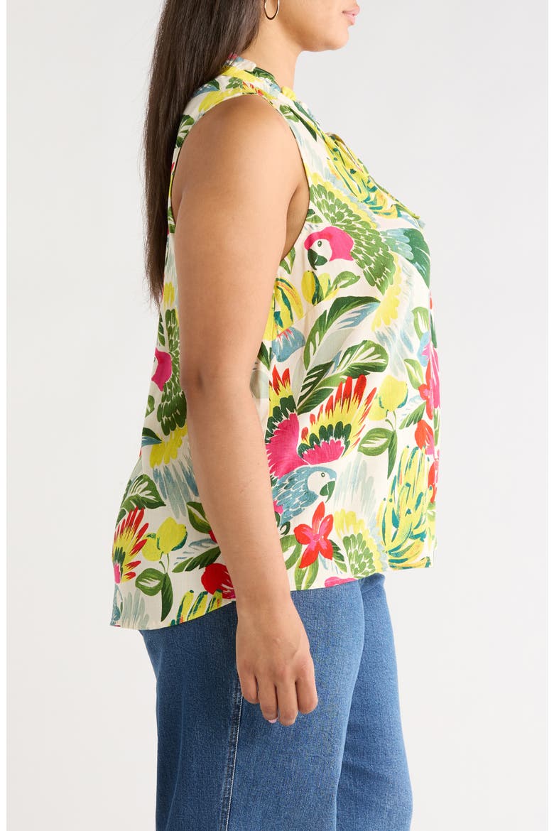 Wissa Tropical Print Top, Alternate, color, BRIGHT-MULTI