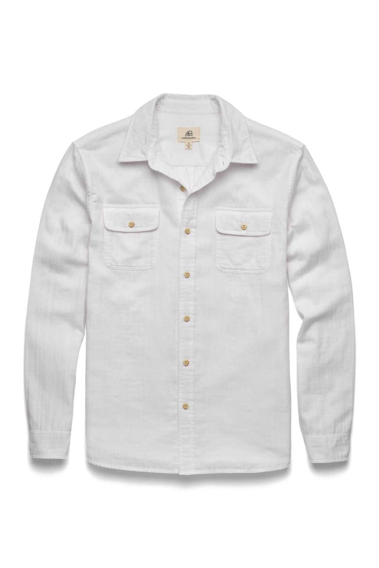 Zhu Double Gauze Shirt, Main, color, White