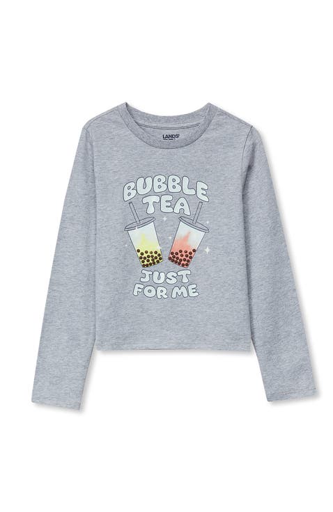 Girls Long Sleeve Graphic Meet and Greet Tee
