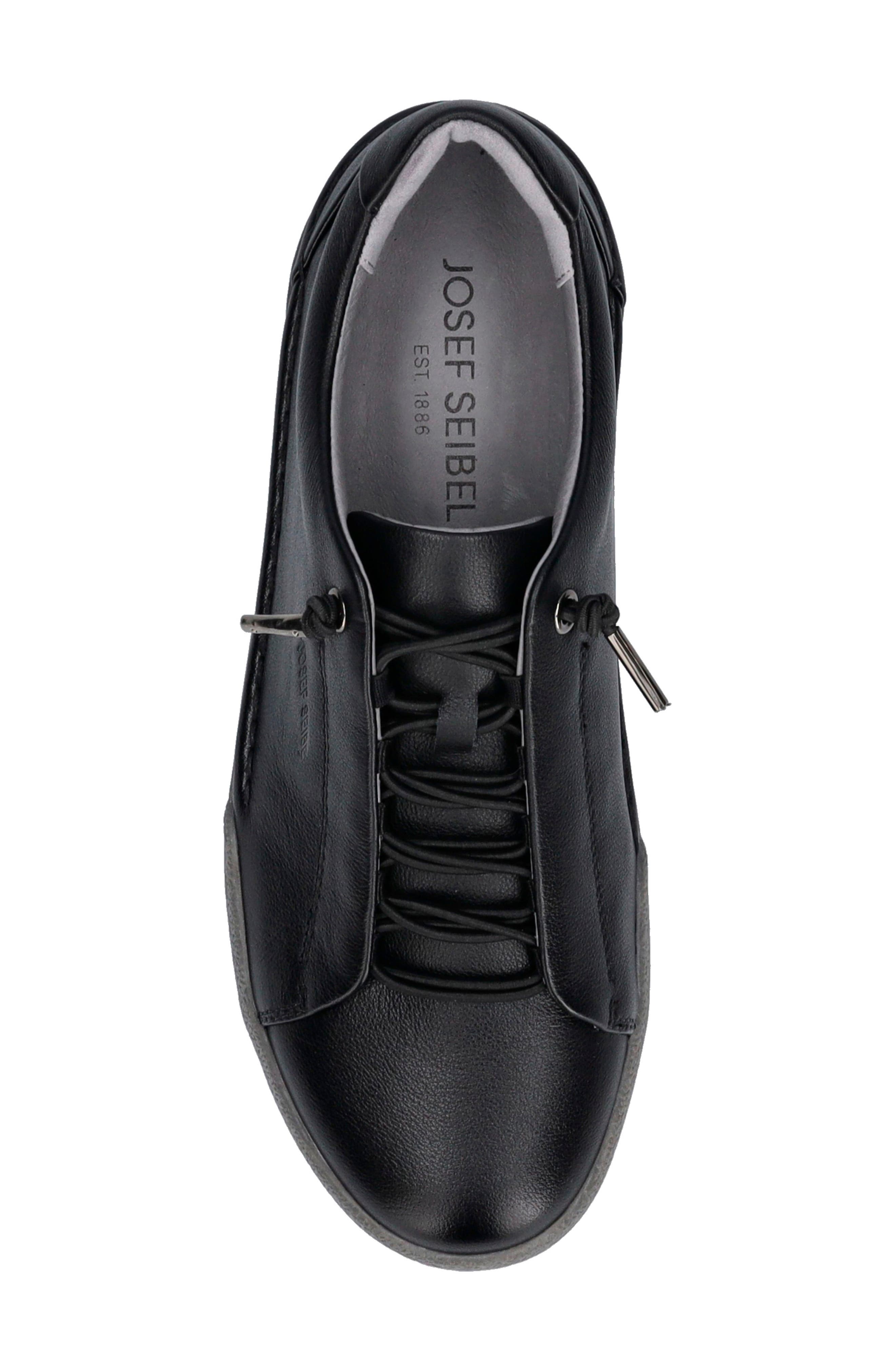 Josef Seibel Claire 24 Sneaker, Alternate, color, Black
