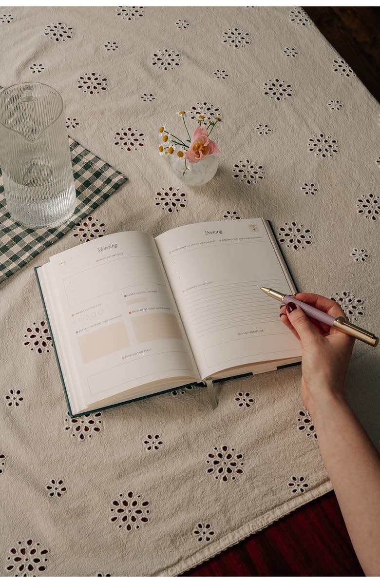 Papier Pressed Flowers Wellness Journal, Alternate, color, 