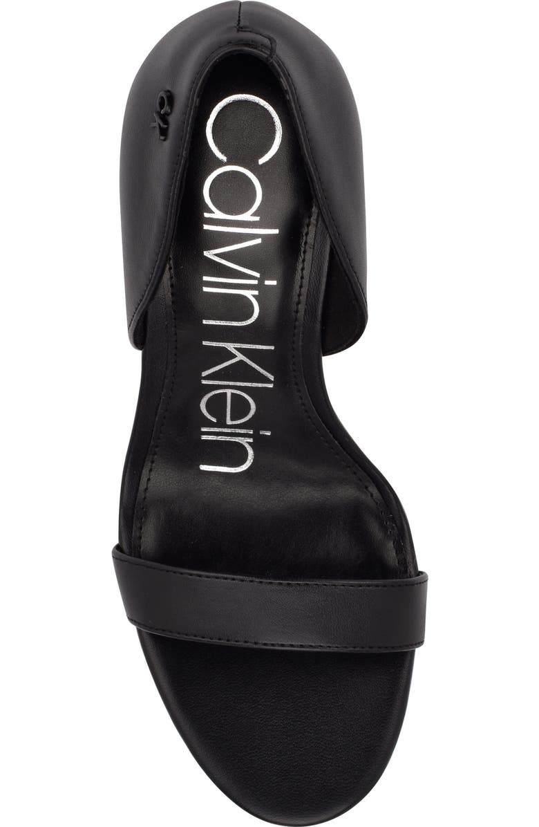 Calvin Klein Metino Open Toe Pump, Alternate, color,