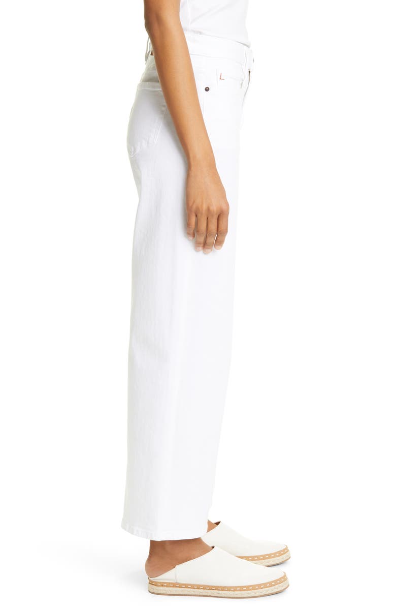 Lafayette 148 New York Wyckoff Wide Leg KindCotton Jeans, Alternate, color,