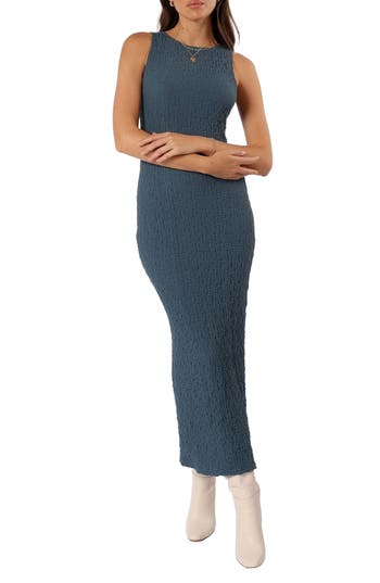 Petal And Pup Petal & Pup Clark Texture Sleeveless Maxi Dress