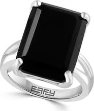 EFFY Sterling Silver Onyx Ring
