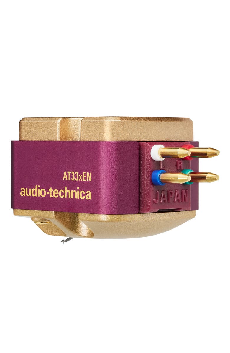 Audio-Technica AT33xEN Dual Moving Coil Stereo Cartridge, Alternate, color, Red