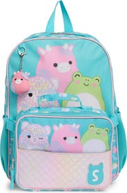 USPA ACCESSORIES Kids' Squishmallow Backpack & Lunchbox Set