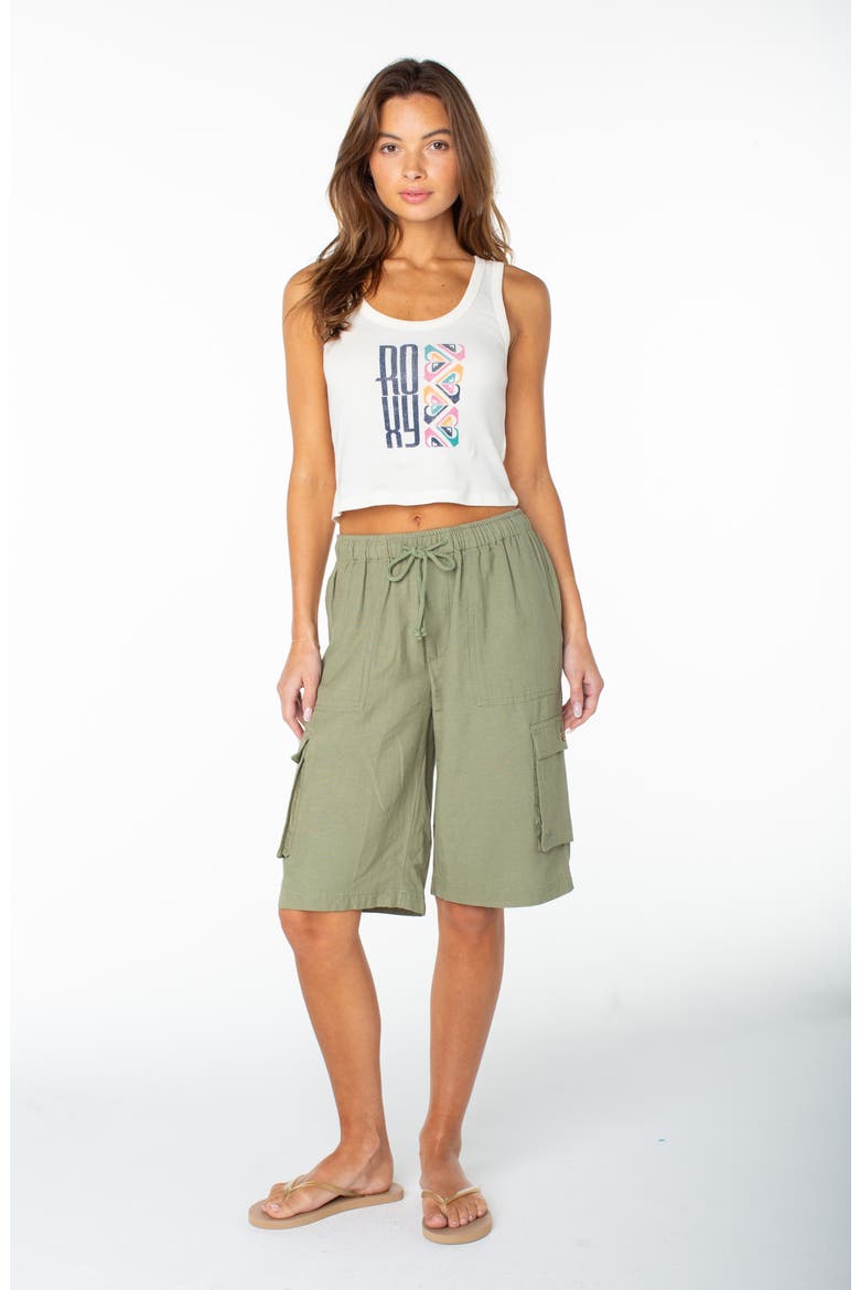 Oceanview Crop Rib Tank, Alternate, color, CLOUD DANCER