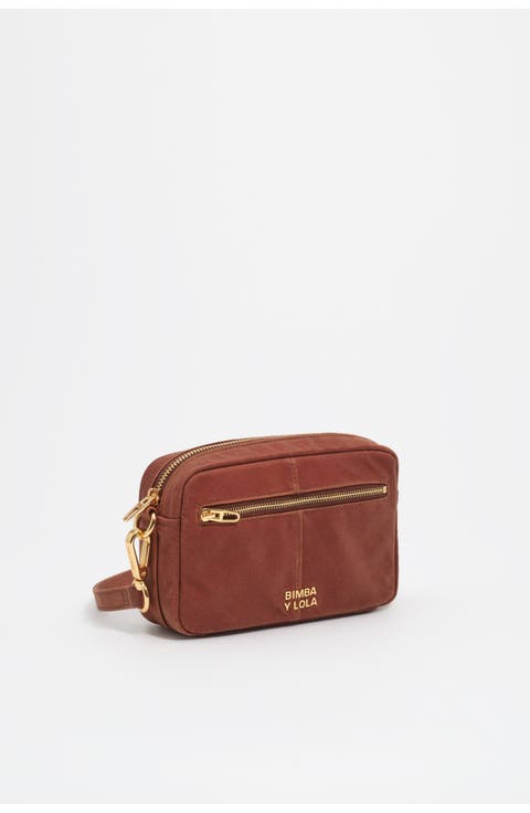 Small Coated Crossbody Bag