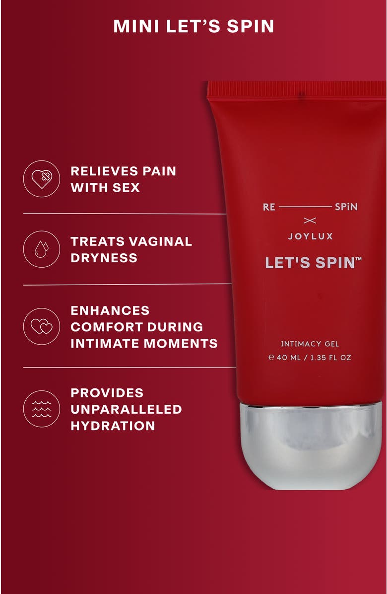 Joylux Mini LET'S SPIN Intimacy Gel, Alternate, color, NO COLOR