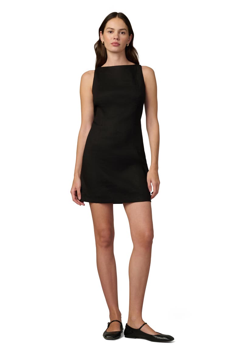 Lara Cutout Sheath Minidress, Alternate, color, BLACK