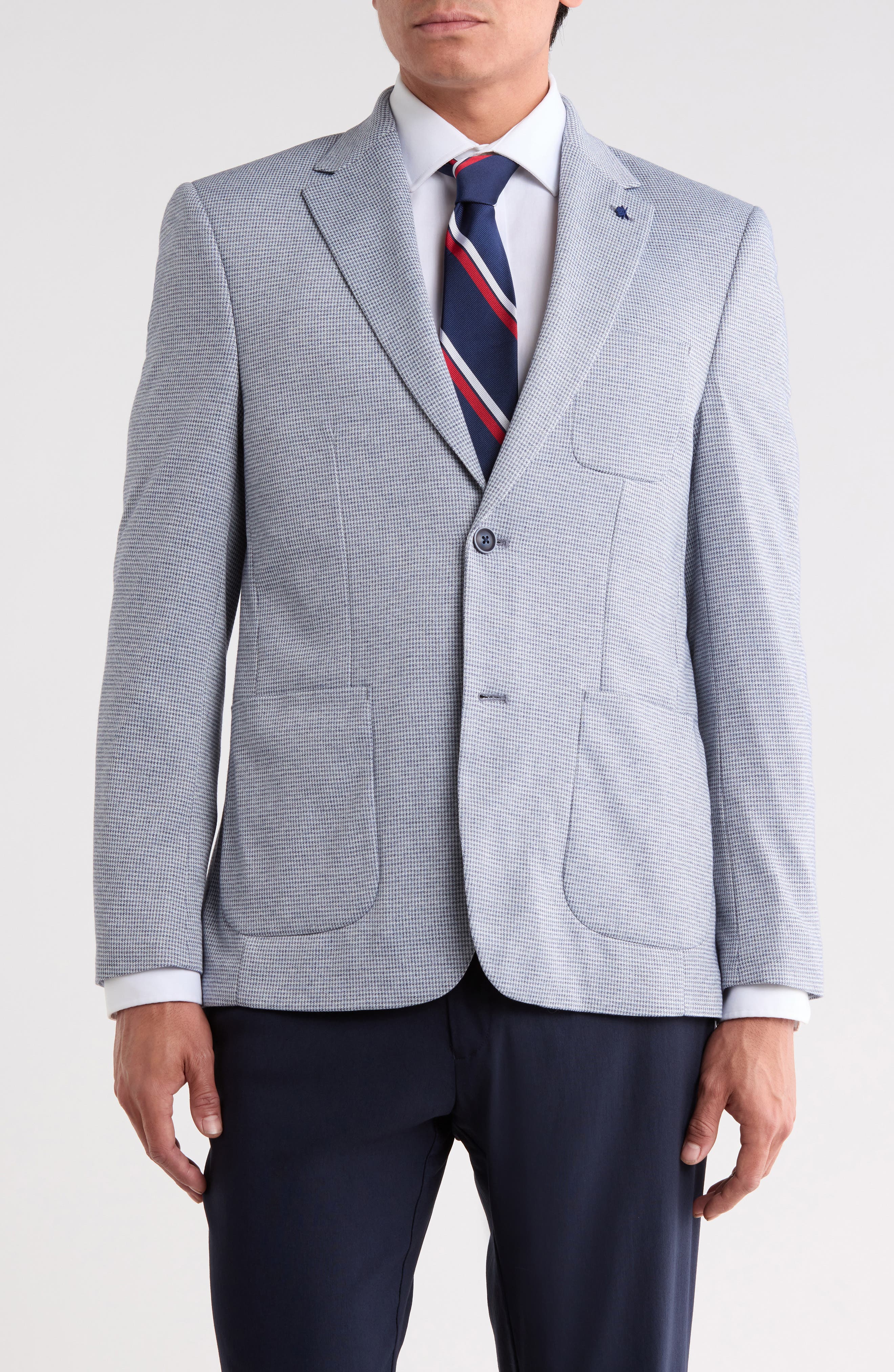 Notched Lapel Sport Coat