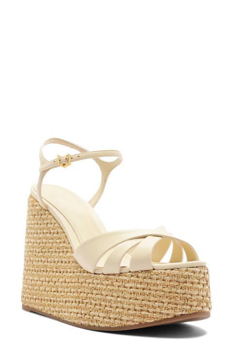 Keefa Platform Wedge Ankle Strap Sandal (Women)