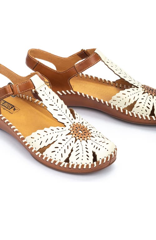 Pikolinos Vallarta T-strap Sandal In Nata