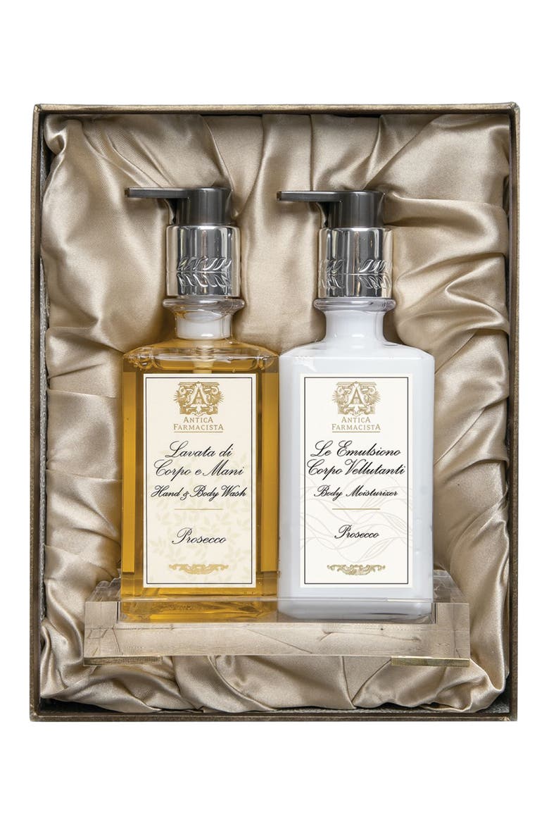 Prosecco 3-Piece Bath & Body Gift Set, Main, color, NO COLOR