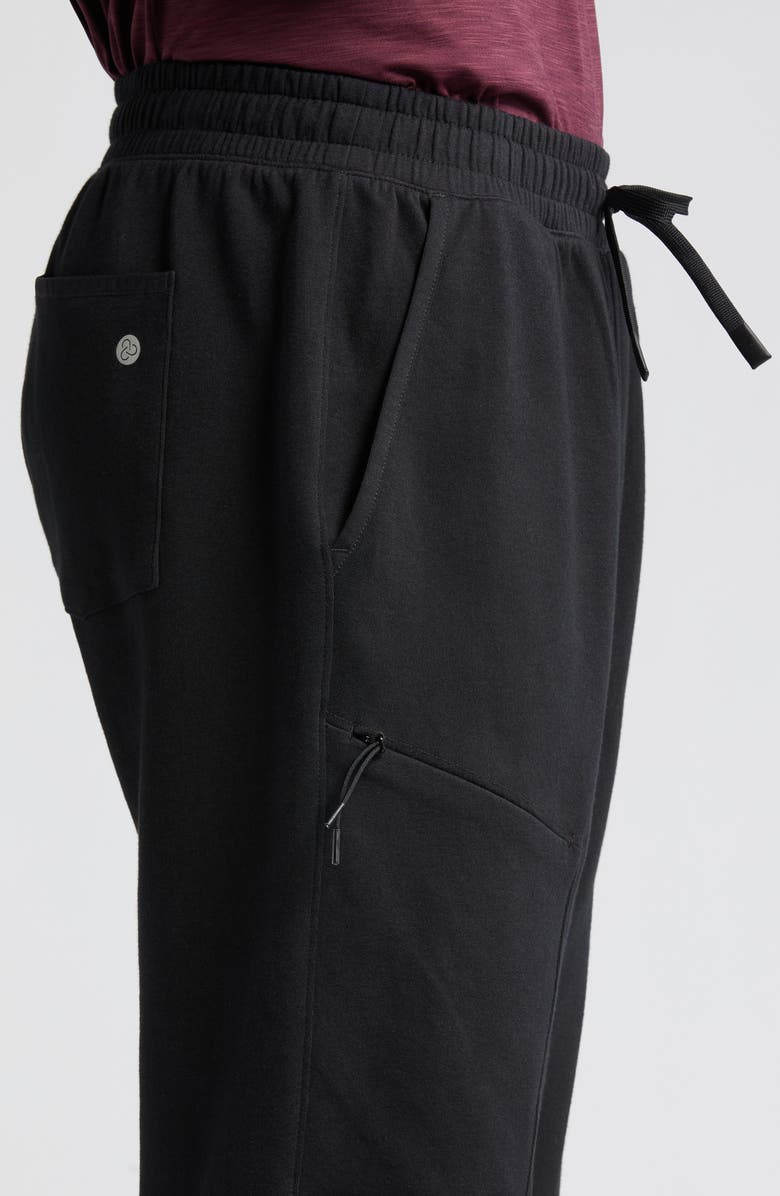Zella Powertek Stretch Cotton Blend Joggers, Alternate, color, 