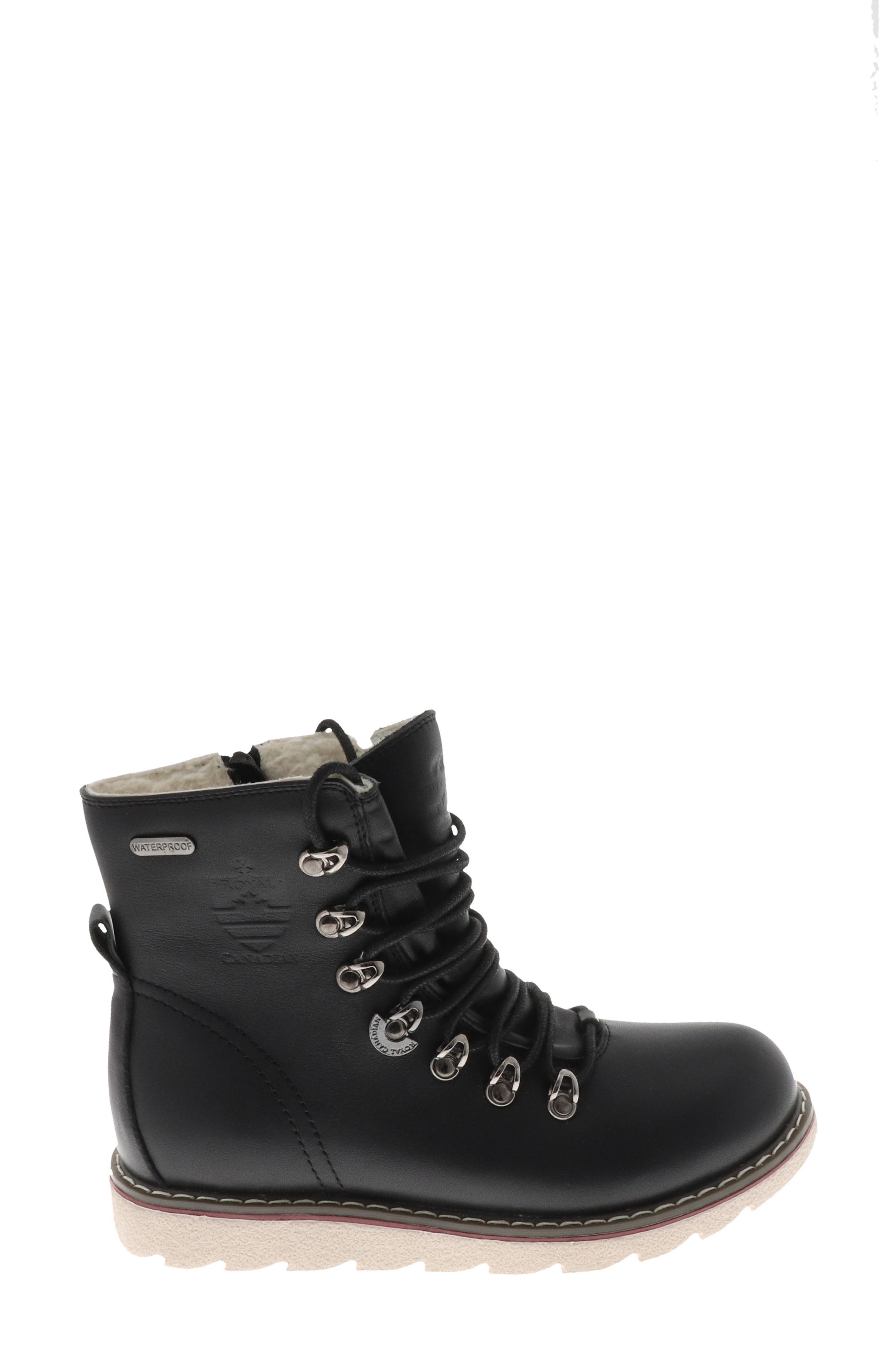 Royal Canadian Caledon Waterproof Lace-Up Boot, Alternate, color, 