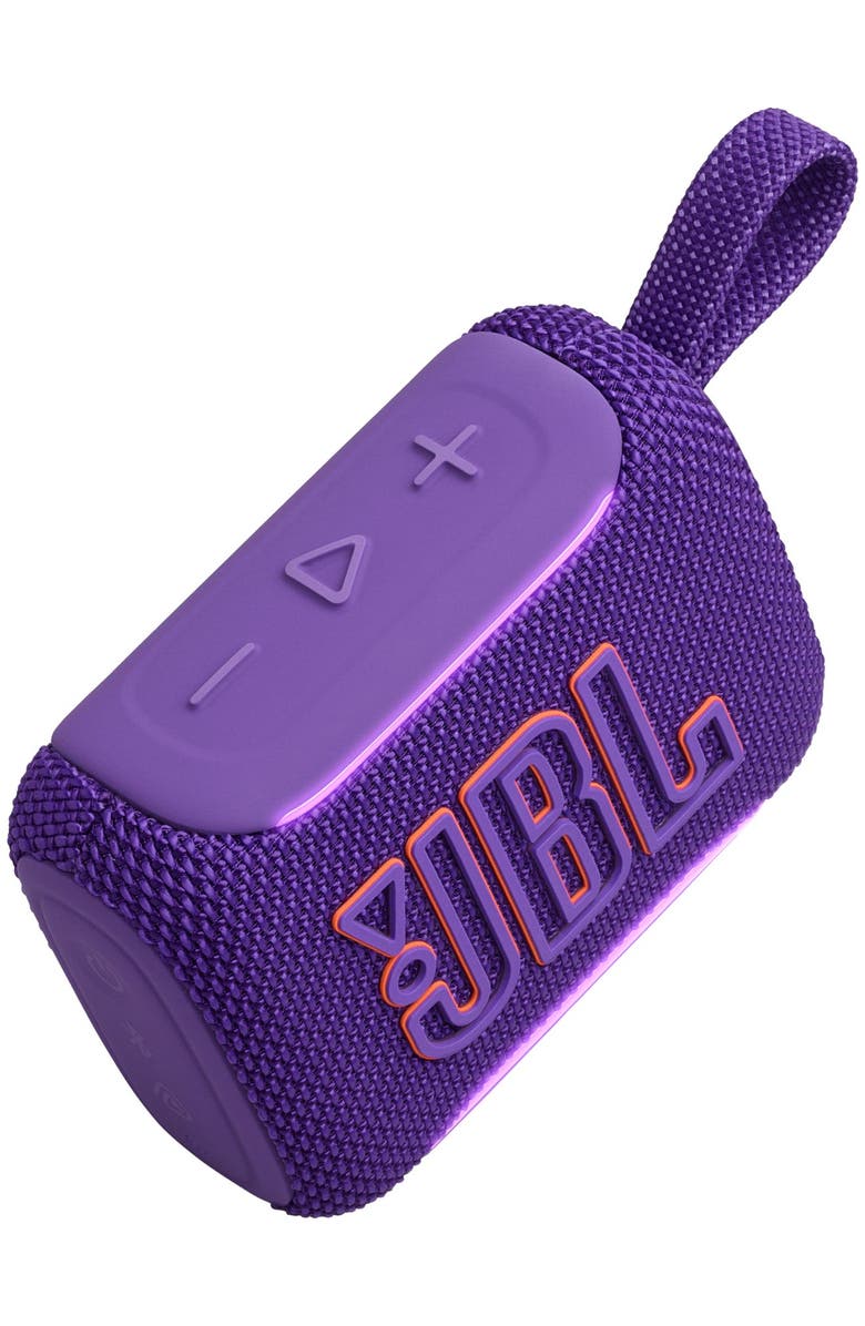 JBL Go 5 Ultra-portable Waterproof Bluetooth Speaker, Alternate, color, Purple