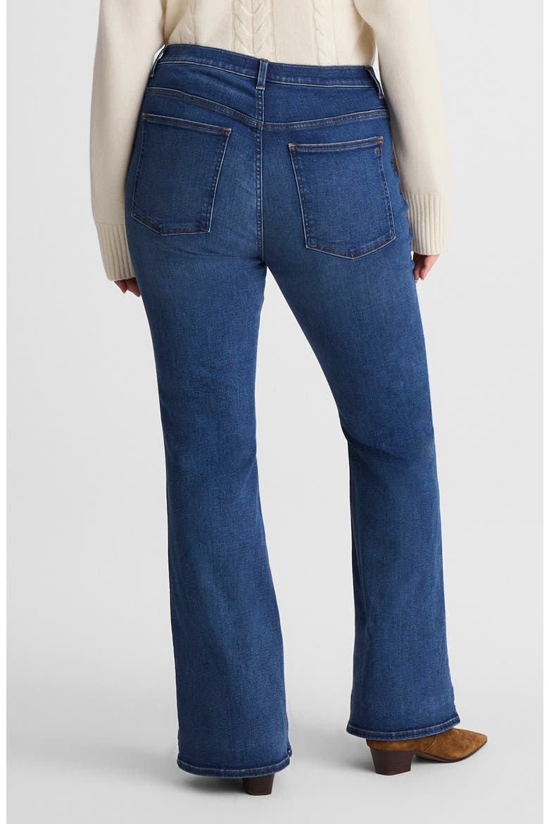 The Stretch Flare Jeans, Alternate, color, CARVILLE WASH