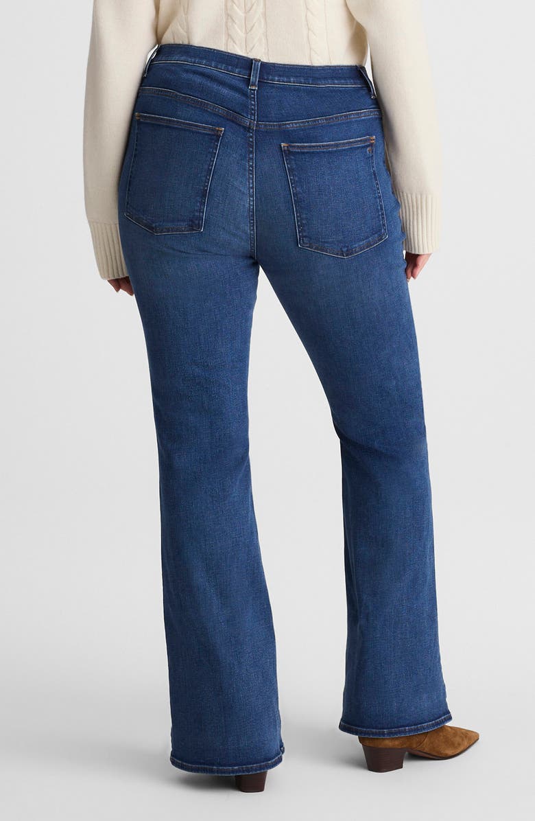 Madewell The Stretch Flare Jeans, Alternate, color, Carville Wash