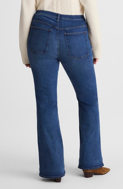 Madewell The Stretch Flare Jeans In Blue